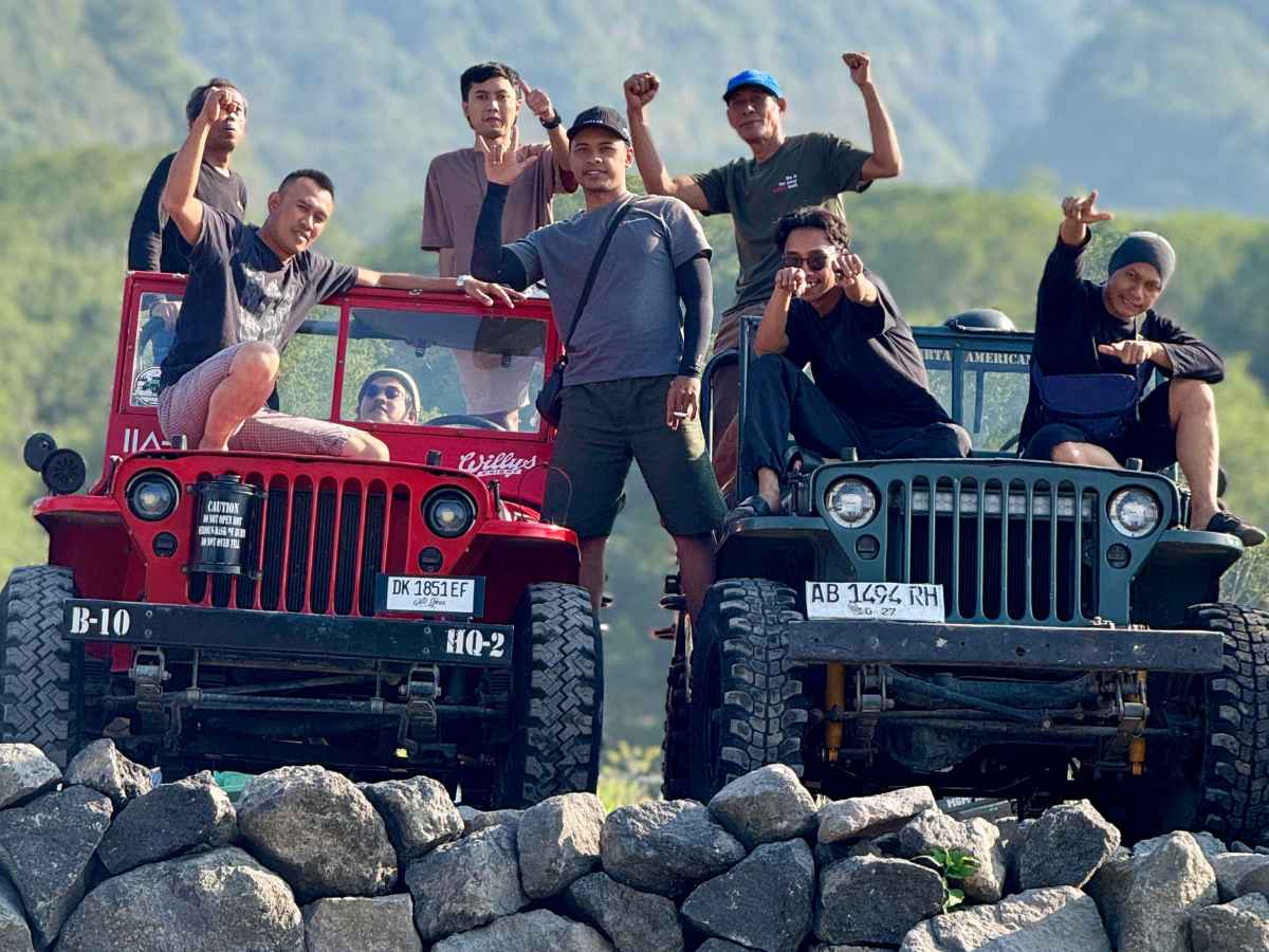Spot foto instagramable Lava Tour Merapi